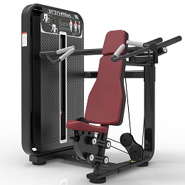 坐姿推肩训练器 坐式举肩部推举训练器