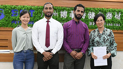 尼泊尔客户成功申请成为博菲特的代理